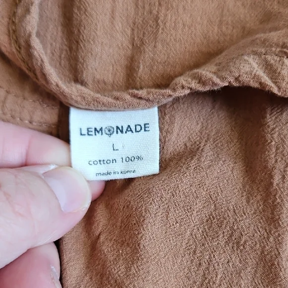 Lemon Kids Set in Warm Brown, Bonnet And Bubble Romper - Picture 2 of 10